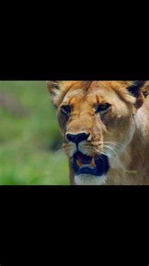 Львица охотится на бородавочника #shorts #wildlife #animals