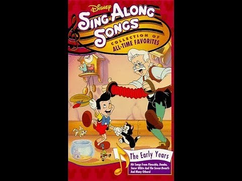 Opening to Disney Sing Along Songs - CoATF - The Early Years 1997 VHS