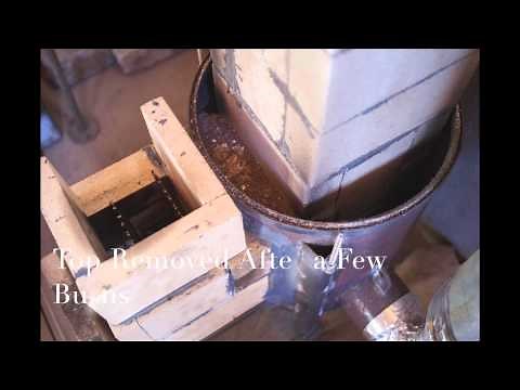 Homemade Gravity Fed Pellet & Wood Fired Rocket Stove
