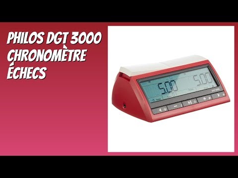 AVIS (2026) : Philos DGT 3000 Chronomètre Échecs. DÉTAILS