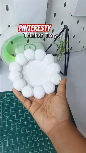 DIY Trinket Tray 🤍💫 #diy #craft #anikasartgallery ‪@AnikasArtGallery922‬