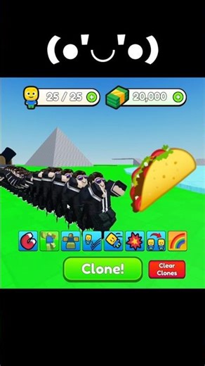 it's raining taco 🌮#roblox #game