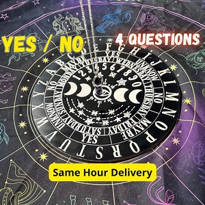 Same Day Pendulum Reading: 4 Yes/no Questions, 1-hour Delivery - Etsy