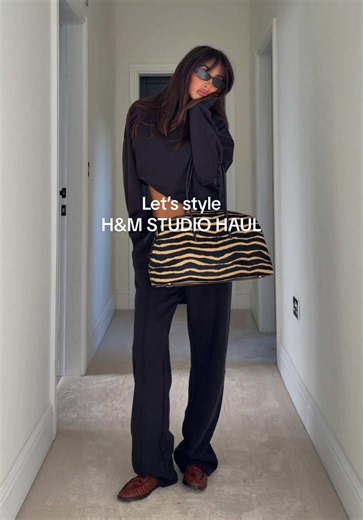 H&M Studio haul — autumn capsule wardrobe ideas