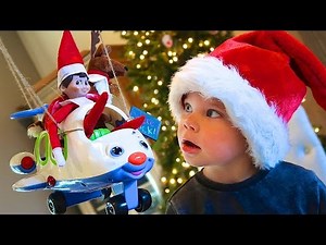 ELF ON THE SHELF RETURNS FROM THE NORTH POLE!