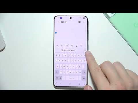 Samsung S25: How to Copy and Paste