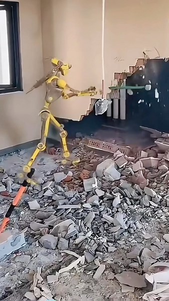 Robot Demo Crew in Action: Tearing Down Walls FAST! 🚧💥 | Construction Tech Revolution