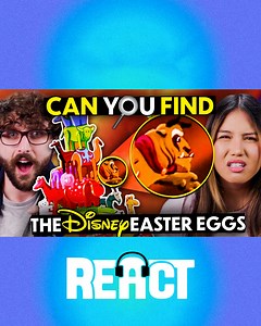 We tried to spot the Disney Easter Egg in One Second! | REACT Bullseye