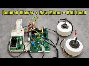 Indoor AC Fan Jammed — Even a New Motor Didn’t Fix It