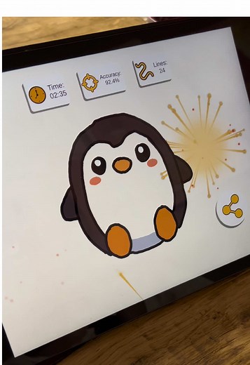 How to Draw a Penguin with ArtCanvas App