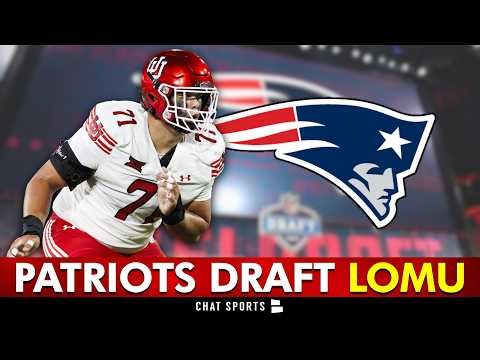 🚨Patriots TRADE UP & DRAFT Caleb Lomu 28th Overall In 2026 NFL Draft