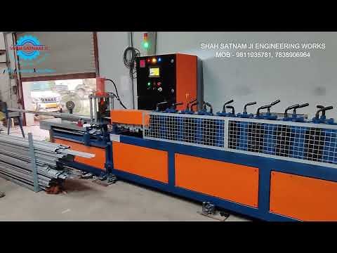 Automatic Rolling Shutter Strip Machine STORM-SRC-9 ShutterPatti Machine Rolling Shutter Machine