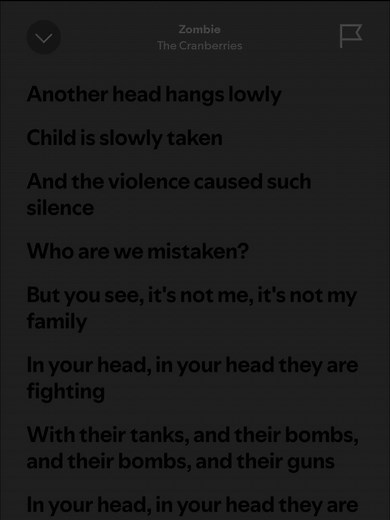 Aerosmith and Zombie Song Lyrics Collection