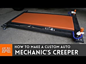 How to Make Your Own Mechanic's Creeper