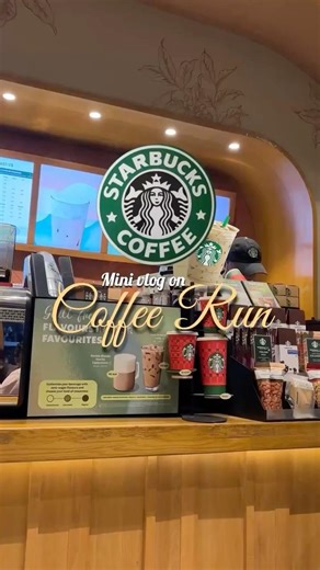 Late night coffee run ☕️ #coffee #minivlog #caffiene #coffeelover #starbucks #valentineoffer