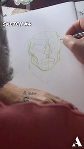 26K views · 14K reactions | SKETCH #4 Ciao, sono Simone Bianchi Art ️@tintorettobrushes #arte #marvel #disegno #supereroi #fumetti | Simone Bianchi Art | Facebook