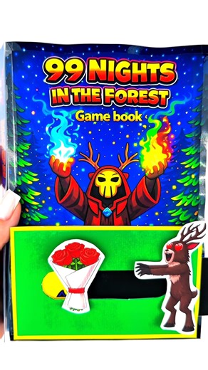 99 Nights In The Forest Game Book Roblox Blind bag I Blind box #99nightintheforest #papercraft