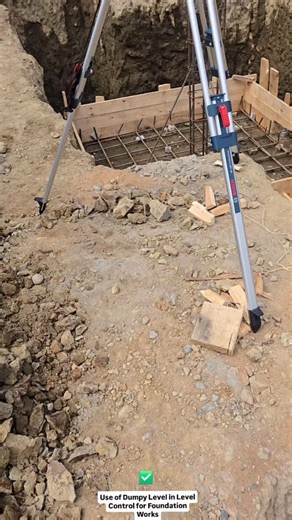 Use of a Dumpy Level in Level Control During Foundation Works Dumpy level is commonly used leveling instrument to locate the points in same horizontal plane. It is also called as automatic level or builder’s level. Elevations of different points and distance between the points of same elevation can be determined by dumpy level. The dumpy level is mainly used to, 1.To determine relative height and distance among different locations of a surveying land. 2.To determine relative distance among diffe