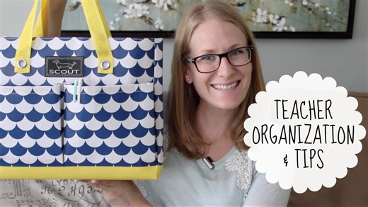 Teacher bag organization & classroom favorites!