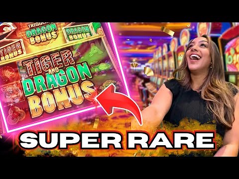 INCREDIBLE! → Tiger & Dragon Slot Hits BOTH Features At ONCE For A HUGE Jackpot !