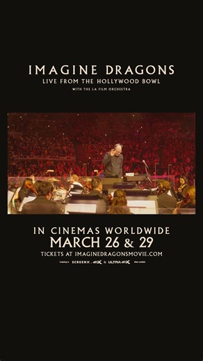 10K views · 49 reactions | Imagine Dragons comes to cinemas this week! Screening Wednesday, March 26, and Saturday, March 29. #ImagineDragonsMovie ️: regmovi.es/3WWhSiy | Regal | Facebook