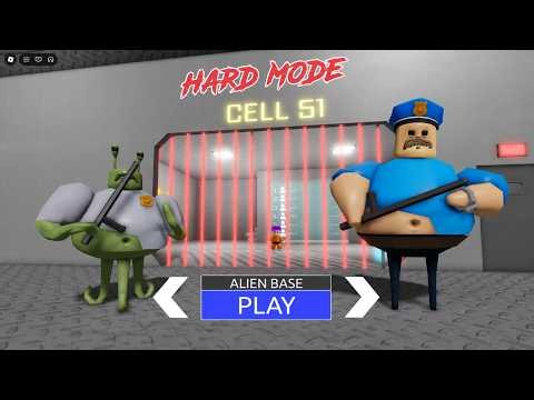 ALIEN BARRY'S PRISON RUN! OBBYHARD MODE roblox Gameplay Walkthrough No Death 4K