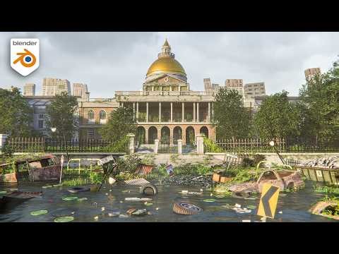 Creating a Dirty Mansion in Blender