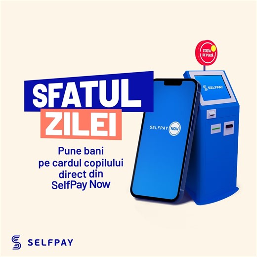 Idee: transferă bani instant pe cardul adolescentului tău direct prin SelfPay Now. E mai simplu pentru tine și mai sigur pentru el. | SelfPay | Facebook