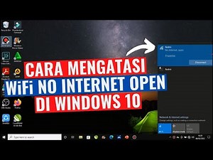 How to Fix WiFi No Internet Open on Windows 10