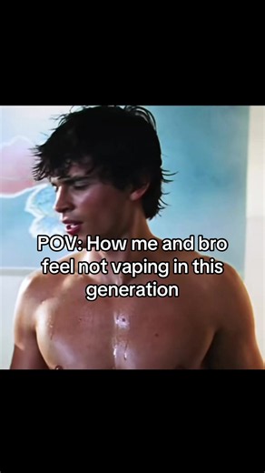 POV: How Me and Bro Feel Not Vaping in This Generation