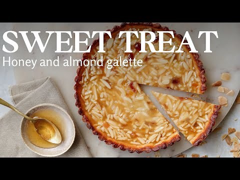 Easy Honey Almond Galette | The Perfect French Petit Four (Absolute Crowd Pleaser!)