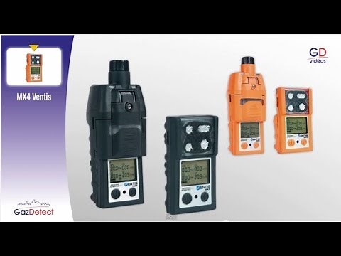 Détecteur gaz portable MX4 Ventis - GazDetect
