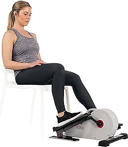 Amazon.com : Sunny Health & Fitness Smart Motorized Mini Elliptical Trainer w/Remote Control, Indoor Under-Desk Pedal Exerciser for Seniors’ Mobility & Cardio Workout, Free SunnyFit App Connection – SF-E324028 : Sports & Outdoors