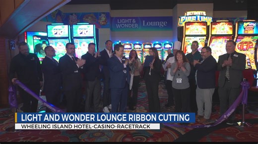 Wheeling Island Hotel Casino Racetrack unveils new Light and Wonder Lounge