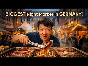 INSIDE Berlin's LARGEST Street Food NIGHT MARKET | The BEST CHEAP EATS in Berlin Germany!