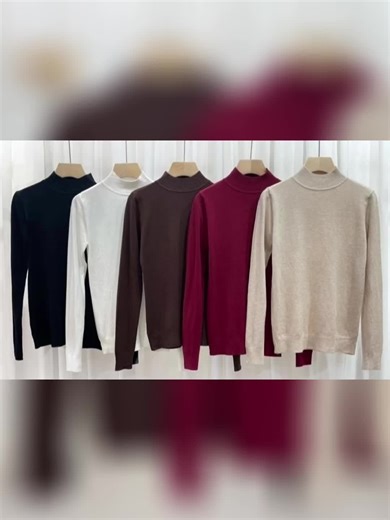 Новая поставка 🎉 ❤ Женские водолазки 🇮🇪 😍👍🔥 💜 благородные цвета, низкое горло 😍 😍 ШИКАРНОЕ КАЧЕСТВО! Невероятно приятные наощупь! 😃💥 🥰 В составе ШЕРСТЬ, ШЕЛК Цена:2000₽