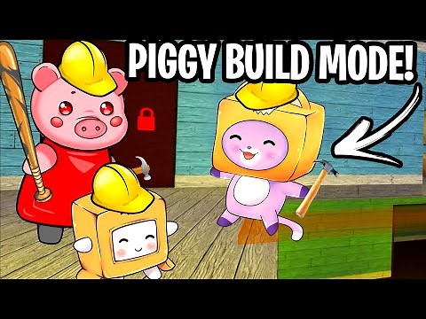 Foxy & Boxy Try BUILD MODE With PIGGY! (LankyBox Animation)