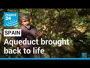 Spain heatwave: An ancient water system brought back to life • FRANCE 24 English