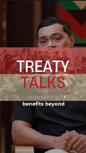 #TREATYTALKS ➡️➡️ "Te Tiriti o Waitangi is the founding constitutional document that was built on the back of He Whakaputanga." - Te Wehi Wright 🎥 rnz treaty talks | Te Pāti Māori