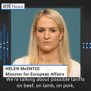 The UK's proposed tariff regime, for a no-deal #Brexit, would be disastrous for Irish farmers - Minister for European Affairs Helen McEntee has told RTÉ's Morning Ireland | https://bit.ly/2O0QueF | RTÉ News