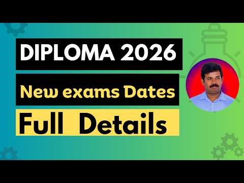 🔥 Karnataka Diploma Even Semester Exam Date Extended | Complete Details by Ravi R Nandi 🔥