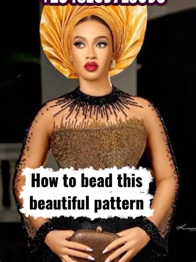 Black & gold no be ordinary colour combo 😮‍🔥🖤💛 Na so luxury dey start. For this video, I show una how to bead two-tone blouse make e clean, balanced & expensive 👌🏾✨ No guesswork. No rough work. If you wan learn fabric beading wey go make people ask “who bead this?”, my online fabric beading class dey open 💻🪡 I teach am step-by-step for Pidgin — even if na your first time. 👉🏾 Comment “CLASS” or check link for my bio Learn am. Perfect am. Start earning from am 💰🔥 For more enquires, Wha