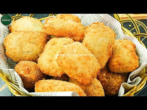 Healthy Fish Nuggets Recipe - Fish nuggets Delight - How to make Crispy Fish Nuggets