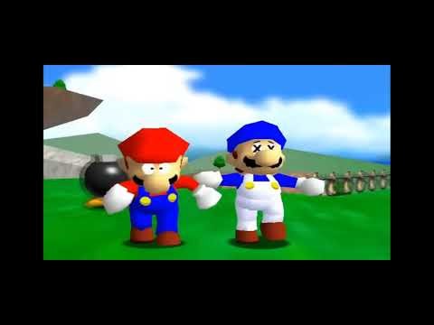 SMG4: The End last episode. Almost the End credits, Mario's ascension to Mario 64 and more scene's.