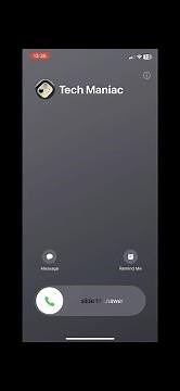 iPhone iOS 17 Incoming Call Screen Locked & Unlocked. Radial Ringtone Stereo Sound
