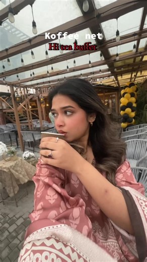 M A S O O M 🥀 on Instagram: "Islamabad weather calls for an amazing hi tea buffet @koffeenet ❤️"