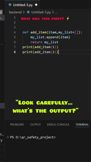 Python mistake 99% beginners make 😳 #shorts #coding #python #programming #codingbat #codenewbie