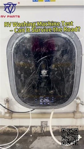 RV Washing Machine Test