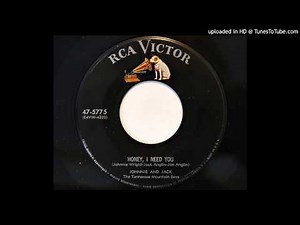 Johnnie & Jack - Honey, I Need You (1954 Music Video) | #69 Country Song