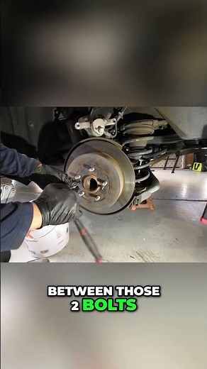 Toyota Rotor Won't Come Off? Try This Method #shorts #mechanic